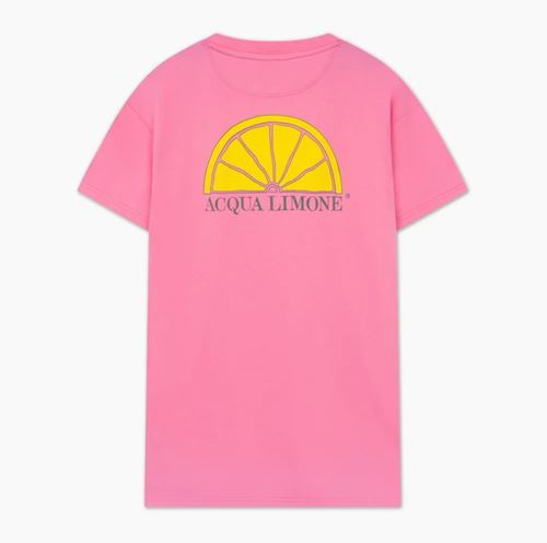 Klänningar - Donna Long Tee – Hot Pink